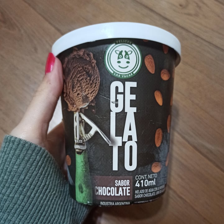 photo of Felices Las Vacas Helado de Agua sabor Chocolate shared by @mailen on  16 Apr 2021 - review