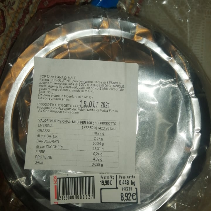 photo of Carrefour "al Naturale" Apple Cake shared by @isamax on  17 Oct 2021 - review