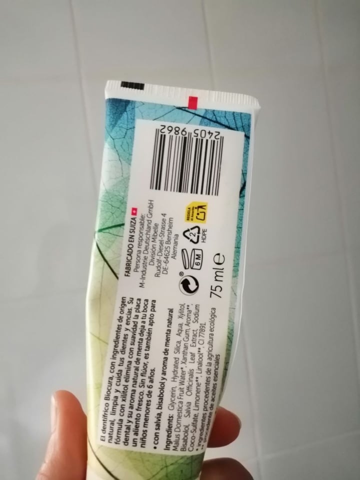 photo of Biocura Pasta dental shared by @ivushka on  30 Dec 2019 - review