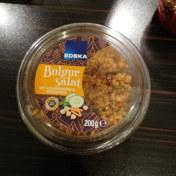 photo of Edeka Bulgursalat mit Kichererbsen und Koriander shared by @markus09 on  21 Oct 2021 - review