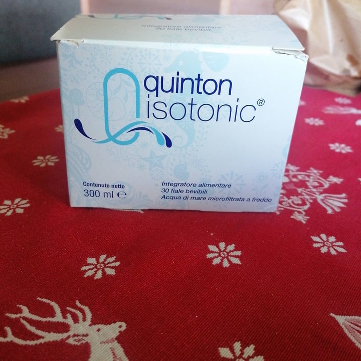 photo of Quinton isotonic Integratore Alimentare  shared by @isabellagaranzini on  19 Jul 2022 - review