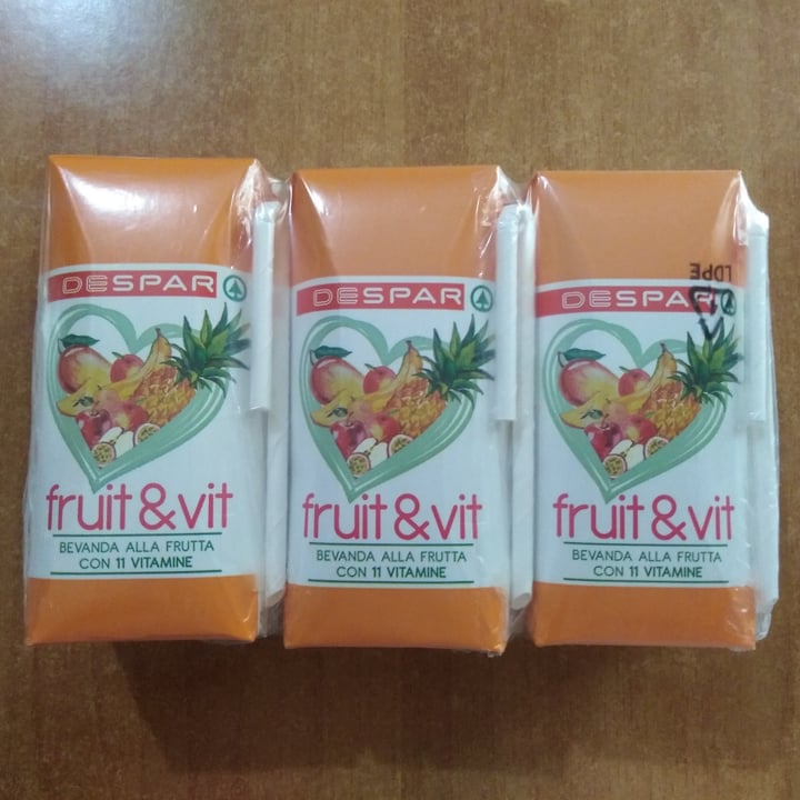 photo of Despar Fruit & vit bevanda alla frutta shared by @selenabozzo on  02 Dec 2022 - review