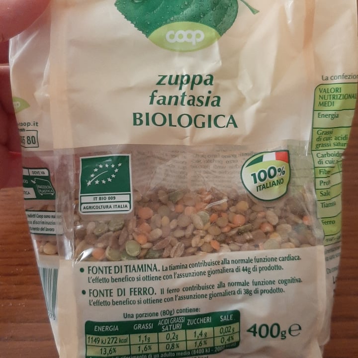 photo of Vivi Verde Coop Zuppa Fantasia Bio shared by @beatricepillitteri on  13 Mar 2022 - review