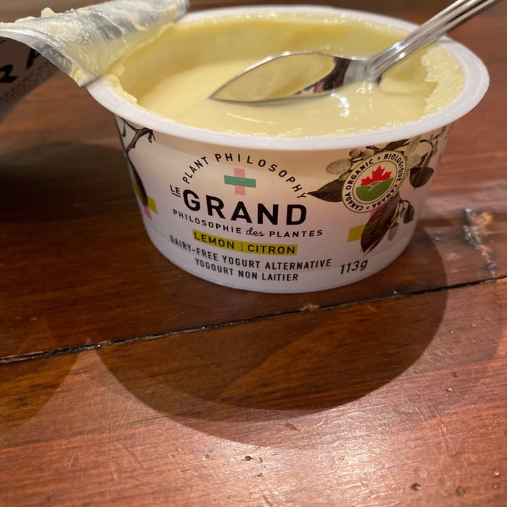 photo of Le Grand Lemon yogurt shared by @cmunegatto on  31 Dec 2020 - review