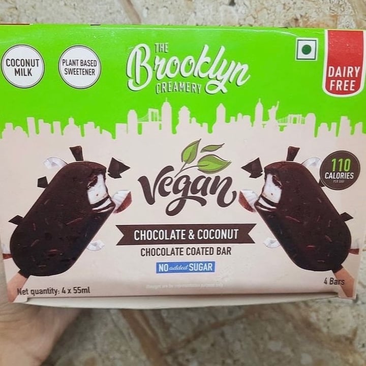 photo of The Brooklyn Creamery Chocolate Coated Bar - Salted Peanut Butter shared by @consciousandcurious on  06 Jan 2022 - review