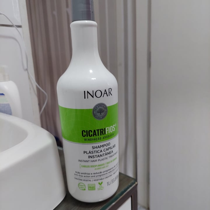 photo of Inoar Cicatrifios Shampoo shared by @andreabvenancio on  28 May 2022 - review