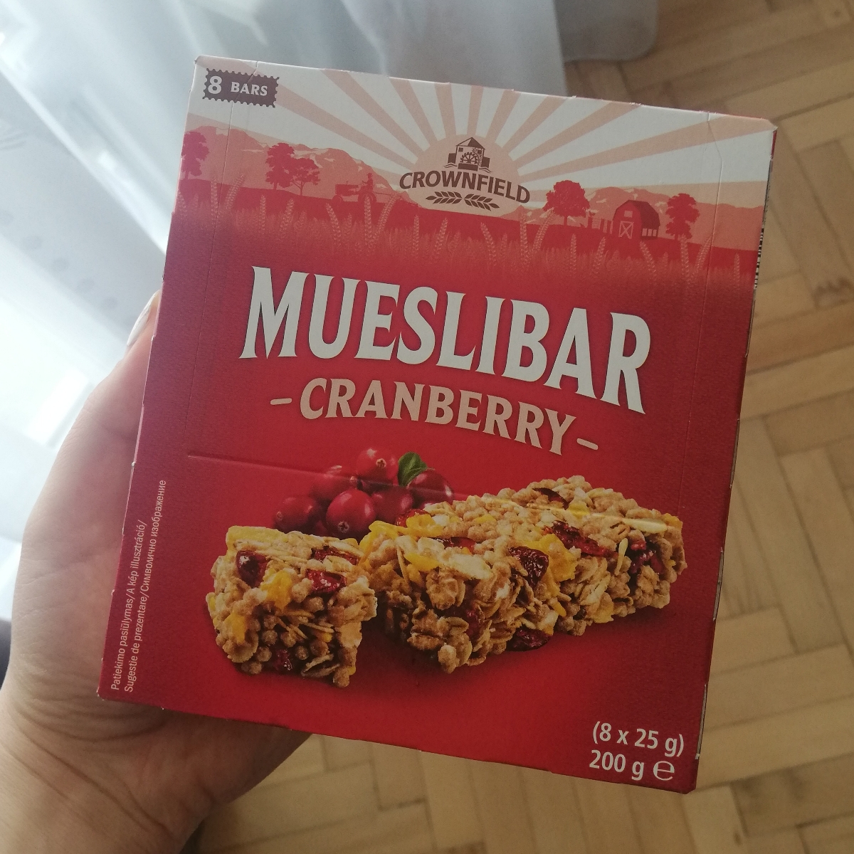 Crownfield Muesli bar cranberry Reviews abillion