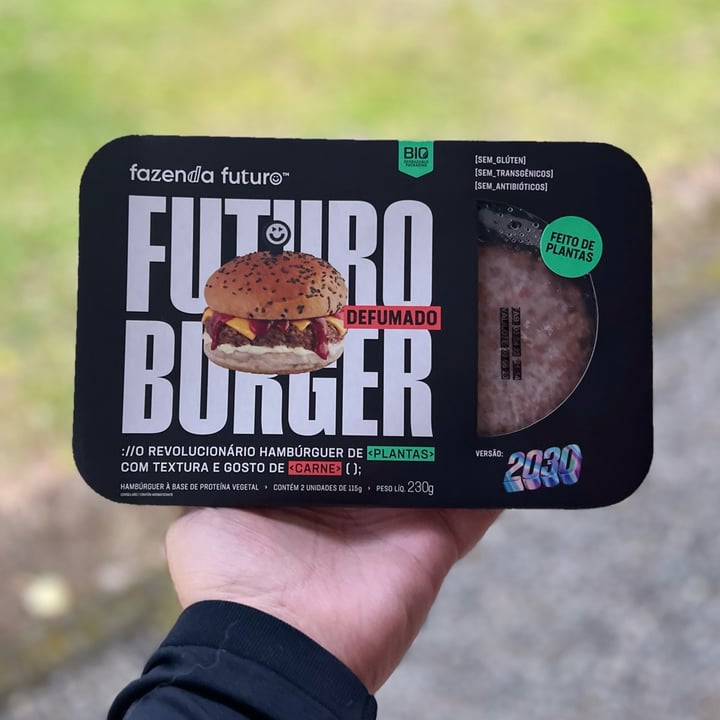 photo of Fazenda Futuro - Future Farm Futuro Burger Defumado shared by @edersontav on  27 May 2022 - review
