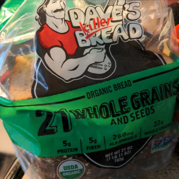 photo of Dave's Killer Bread 21 Whole Grains And Seeds Killer Breads shared by @ayyyyme on  03 Jul 2021 - review