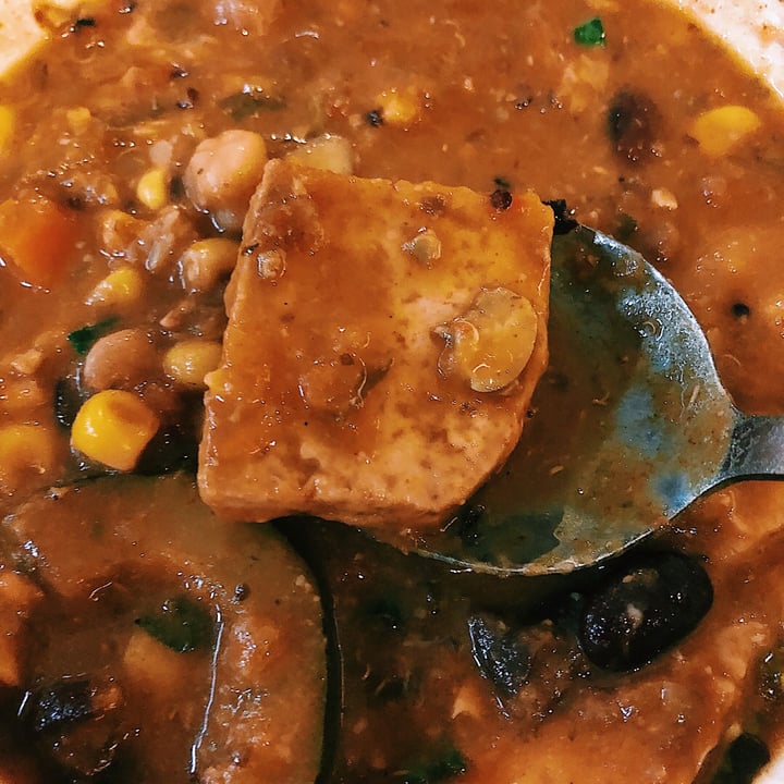photo of The Soup Spoon Soulful Vegan Chilli with Quinoa shared by @sazzie on  15 Apr 2019 - review