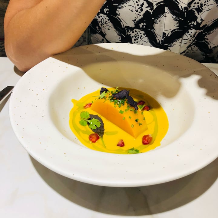 photo of Restaurante Xavier Pellicer Calabaza estilo thai shared by @marionayogacadaques on  22 Nov 2021 - review