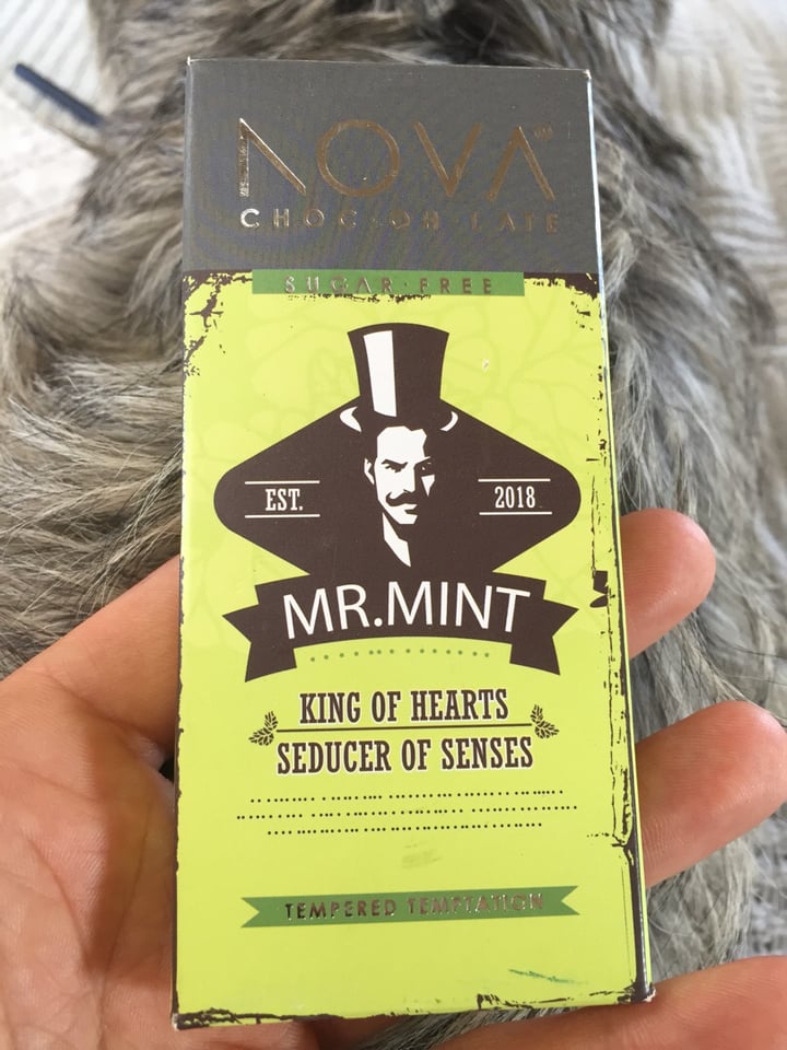 photo of NOVA Dark Chocolate with Mint shared by @sanctuarymike on  05 Nov 2019 - review