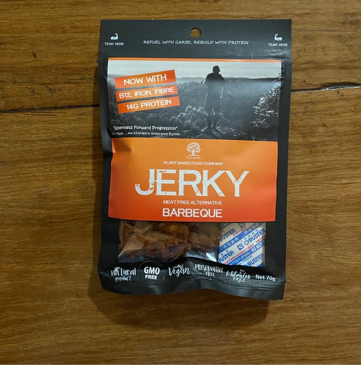 photo of The Plant Based Company Jerky BBQ shared by @tanabata on  14 Jun 2022 - review