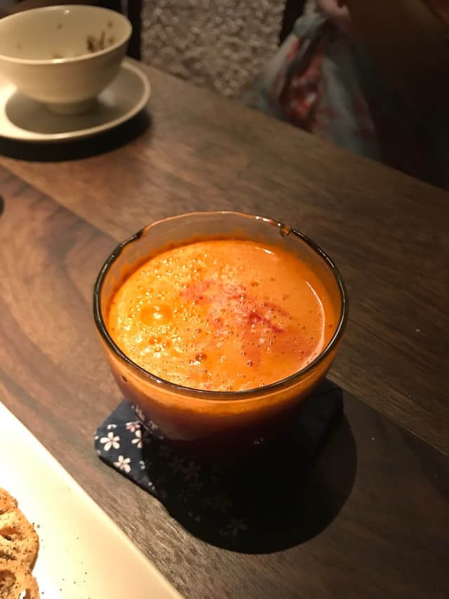 Photo of the dish “Beetroot, apple, carrot juice”