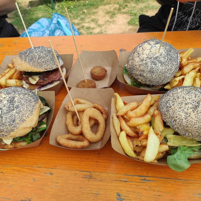 Foto del plato “Jungle Burger”