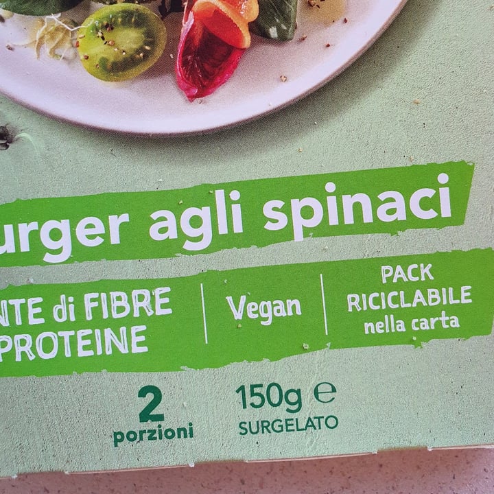 photo of Kioene Burger agli Spinaci shared by @lmolr on  28 Jan 2022 - review