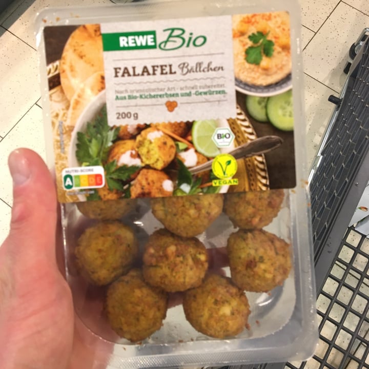 photo of Rewe Bio Falafel Bällchen shared by @marioso on  05 Jul 2021 - review