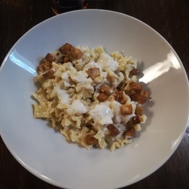 Photo of the dish “Cottage cheese pasta”