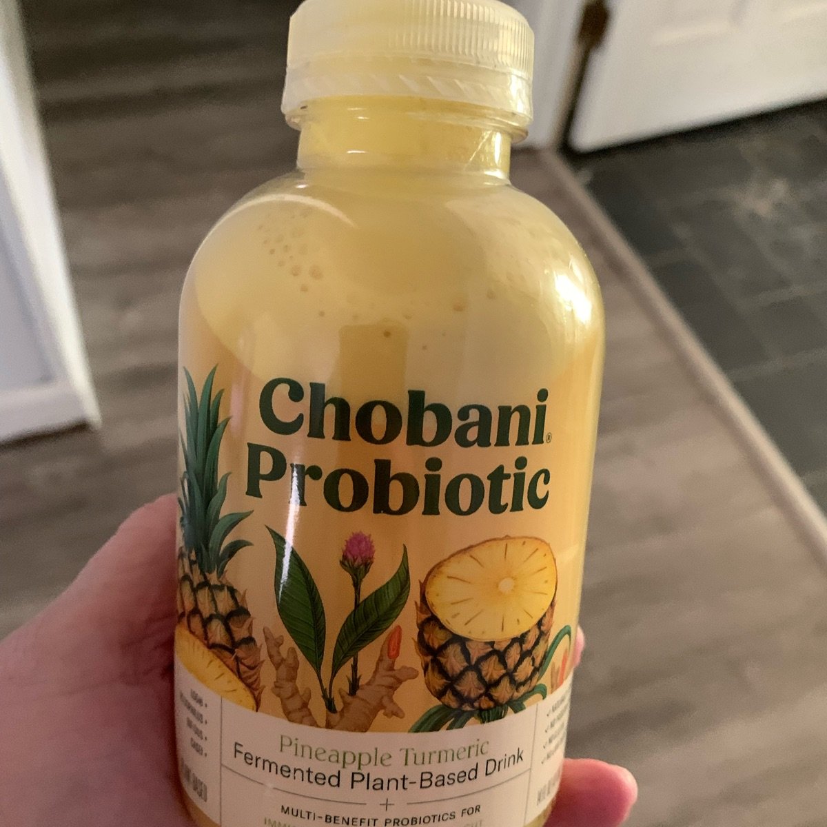 Chobani Probiotic pineapple turmeric plantbased drink Reviews abillion