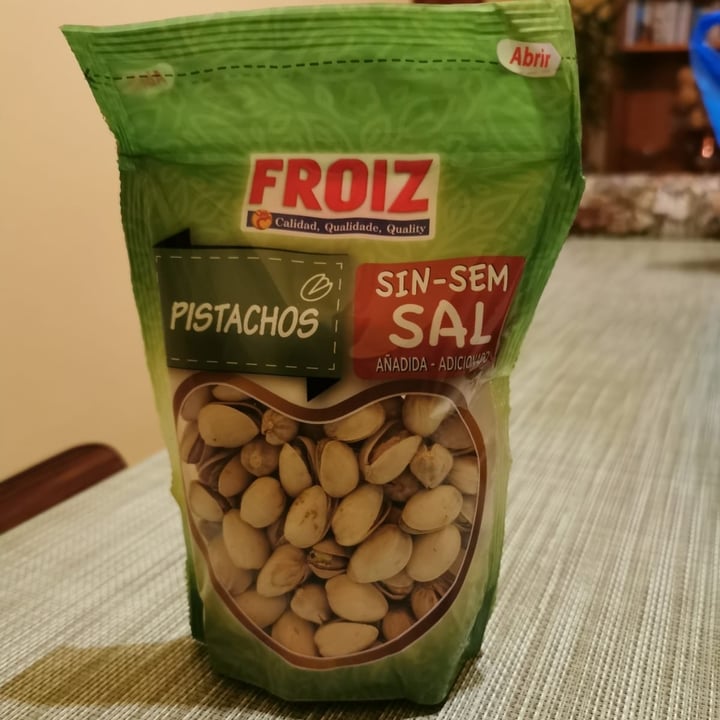 photo of Froiz Pistachos shared by @milevegan on  14 Nov 2020 - review