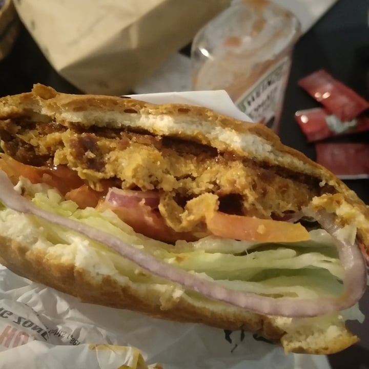 photo of Carl's Jr. Veggie Burger shared by @adylobe on  18 Aug 2021 - review