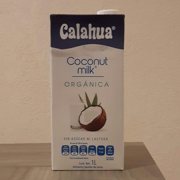 photo of Calahua Alimento liquido de coco shared by @jenniersf on  03 Mar 2020 - review