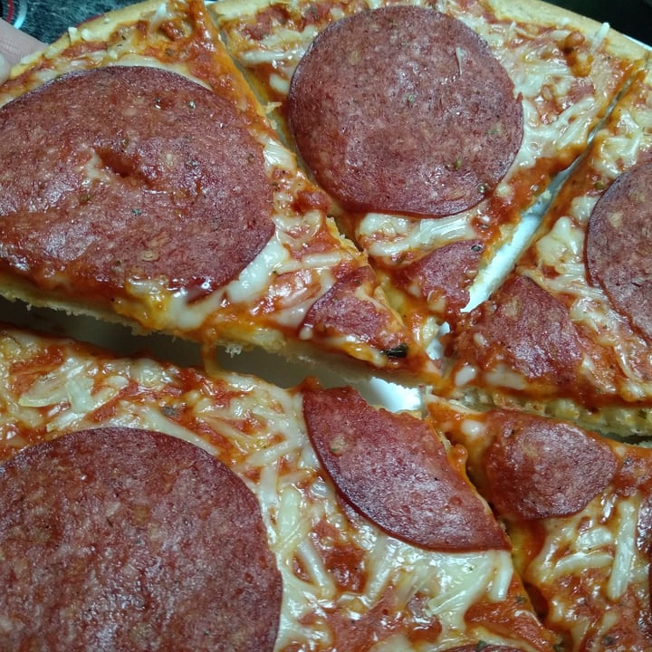 photo of Dr. Oetker Ristorante Pizza Al Salame Vegano shared by @farewell2flesh on  19 Dec 2022 - review