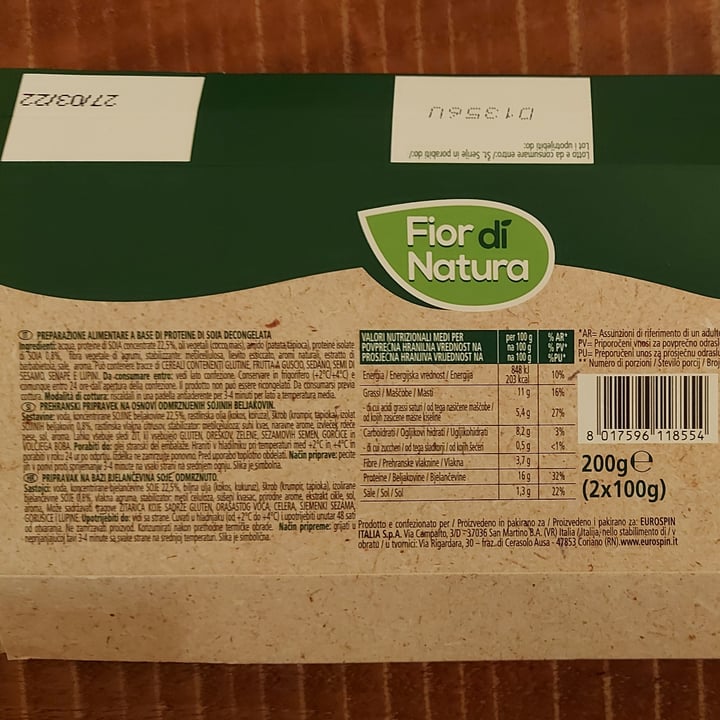 photo of Fior di Natura V-Burger shared by @maddyveggy on  18 Mar 2022 - review