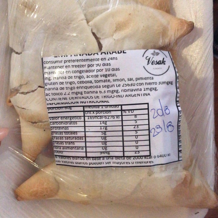 photo of Vesak Empanadas Árabes shared by @taniaf6 on  20 Aug 2021 - review