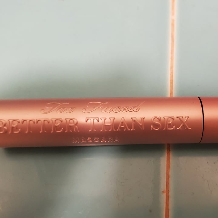 photo of Too Faced Better than Sex Mascara shared by @adrigirl on  30 Apr 2020 - review
