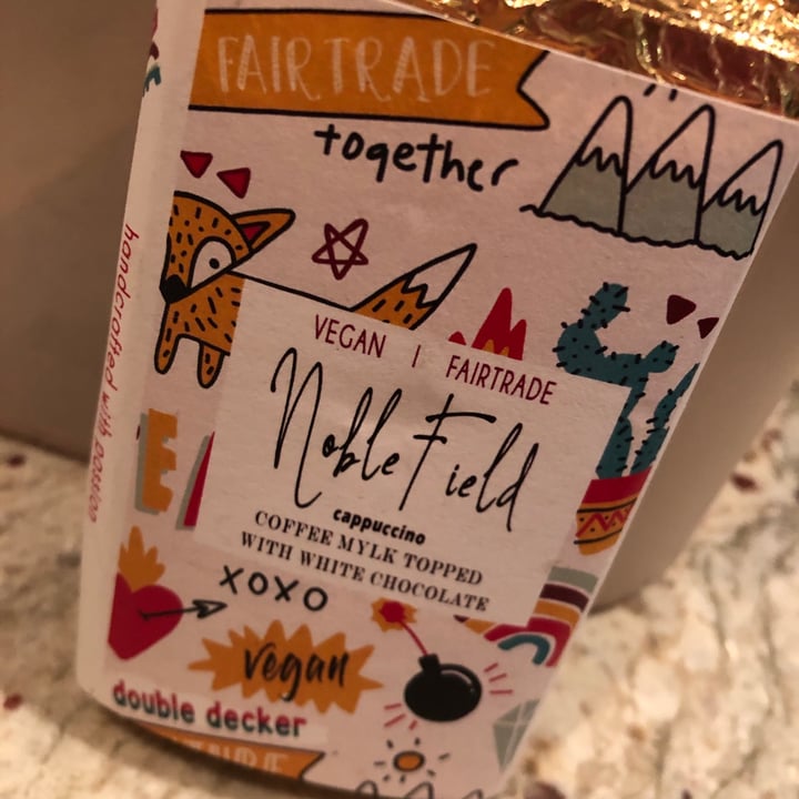 review photo of Noble Field Coffee mylk topped with white chocolate shared by @sash101 on 19 Jul 2020 - review