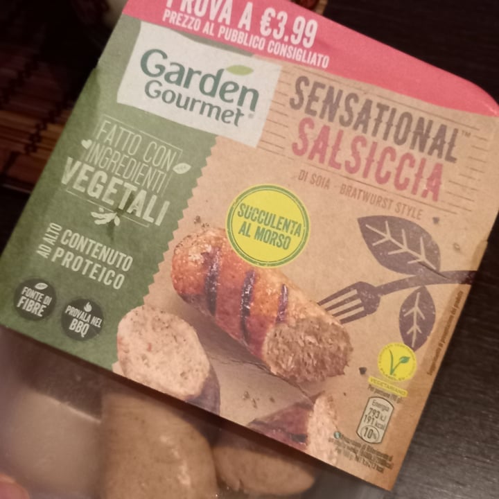 photo of Garden Gourmet Salsicce garden gourmet shared by @macri on  17 Nov 2022 - review