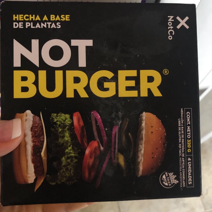 photo of NotCo Not Burger shared by @mgpran on  21 Oct 2020 - review