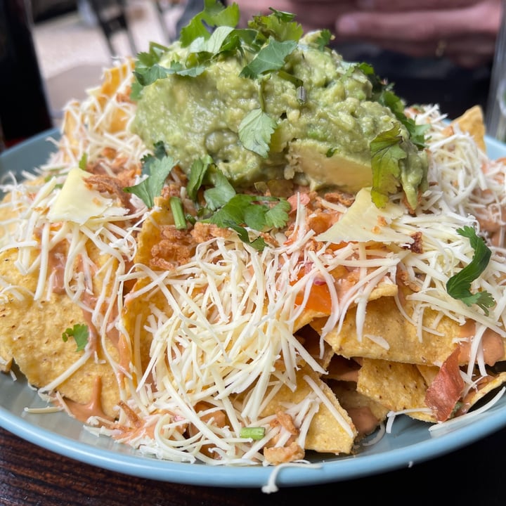 review photo of Vegan Junkies Loaded Nachos shared by @moredesign on 28 Mar 2022 - review