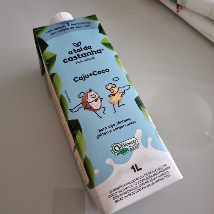 review photo of A Tal da Castanha Leite de castanha de caju e coco shared by @gabidavet on 08 Sep 2022 - review
