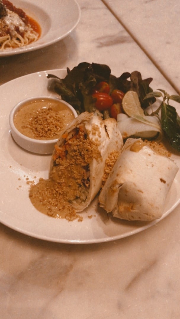 photo of VEGANERIE Concept Satay tofu wrap shared by @magpie on  26 Feb 2020 - review