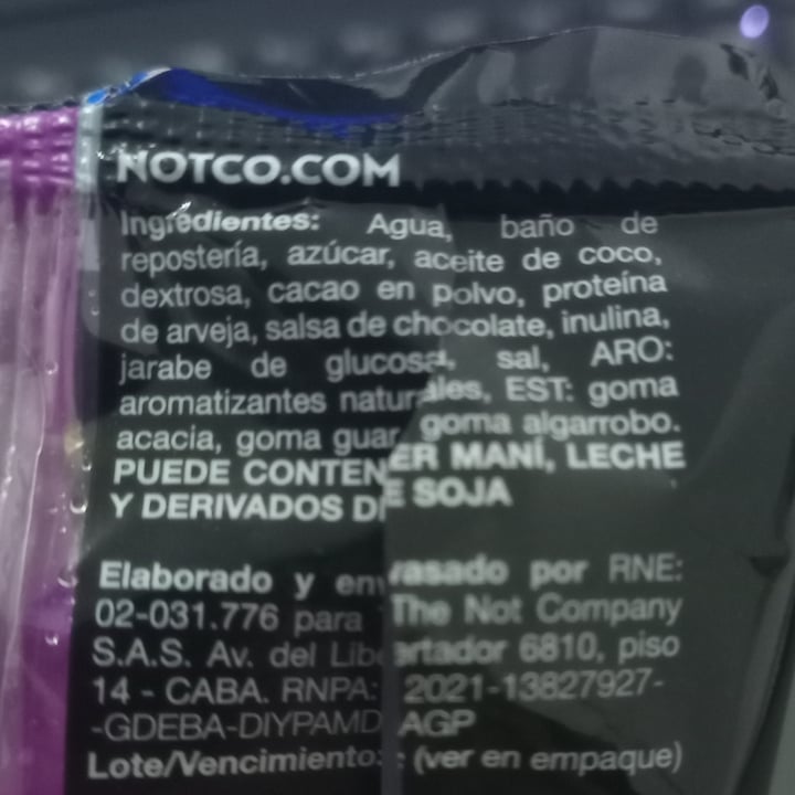 photo of NotCo Not Icecream Chocolate   shared by @sofi1 on  23 Jun 2022 - review