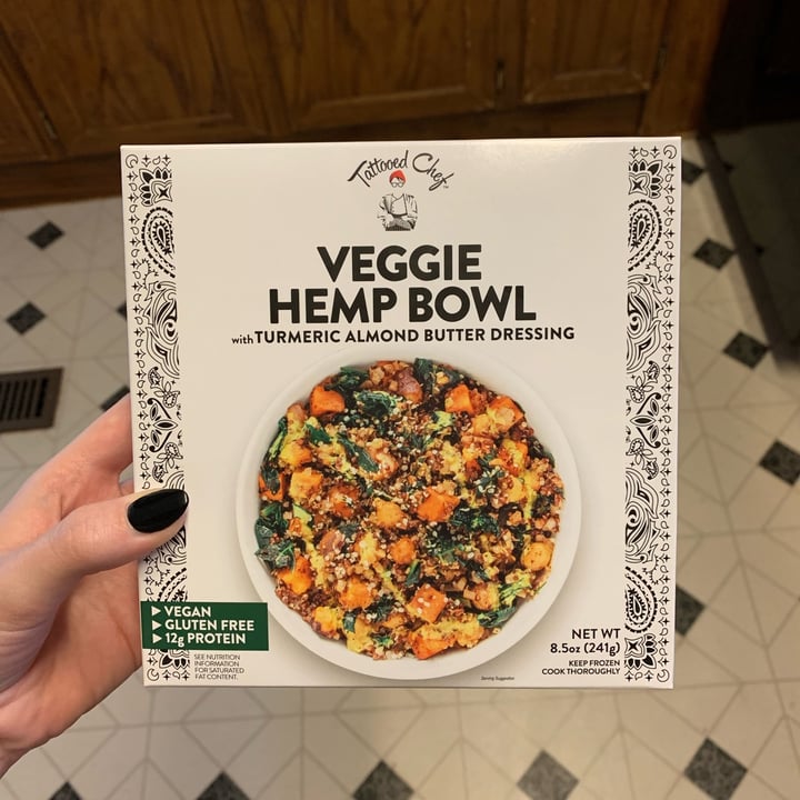 review photo of Tattooed Chef Veggie Hemp Bowl shared by @narratedbynatalie on 22 Dec 2021 - review