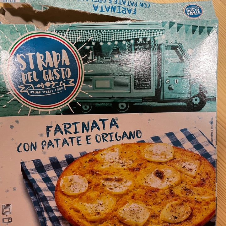 photo of strada del gusto lidl FARINATA CON PATE E ORIGANO shared by @ninettaveg on  14 Sep 2022 - review