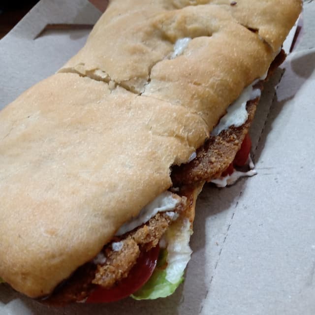 菜肴“Sánguche De Milanesa”的照片