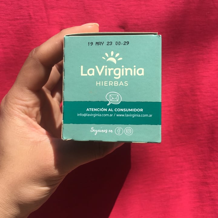review photo of La Virginia té de tilo, manzanilla y cedrón shared by @arixxj on 24 Sep 2021 - review