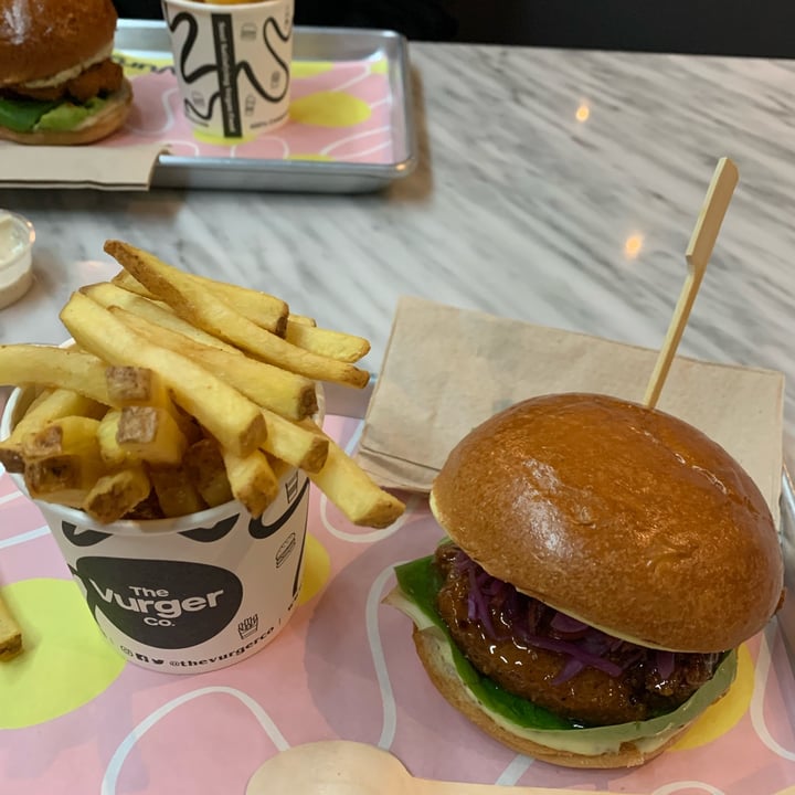 photo of The Vurger Co Manchester Hunny Chicken shared by @haykayfro on  27 Nov 2022 - review