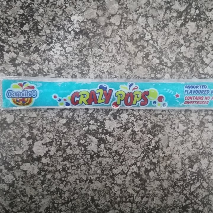 photo of Candico Crazy pops blue shared by @veganchefsa on  03 Apr 2021 - review