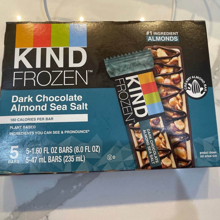 photo of KIND Dark Chocolate Almond Sea Salt shared by @sandy87 on  02 May 2021 - review