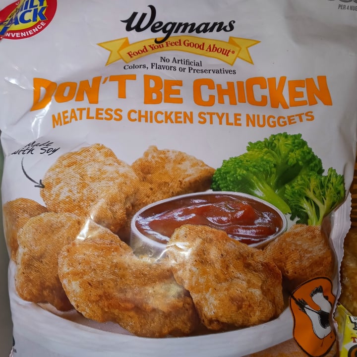 photo of Wegmans Wegmans don't be a chicken meatless style nuggets shared by @peaceplantslove on  06 Dec 2021 - review