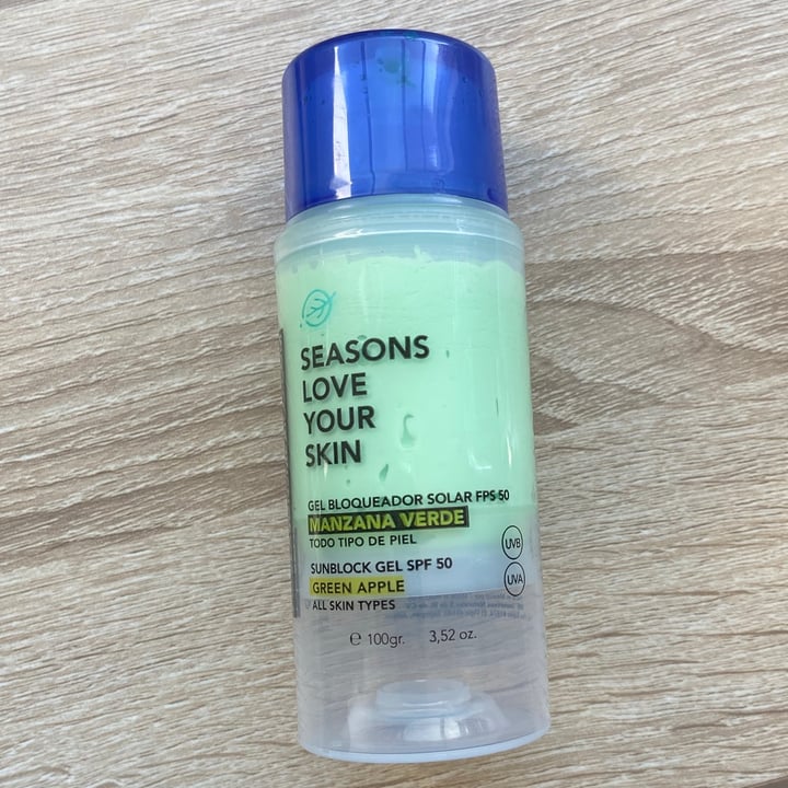 photo of Seasons Love Your Skin Sunblock gel SPF 50 shared by @davisssm on  07 May 2021 - review