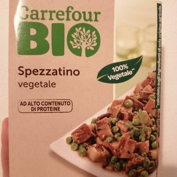 review photo of Carrefour Bio Spezzatino vegetale shared by @silviabilotta on 22 Mar 2022 - review