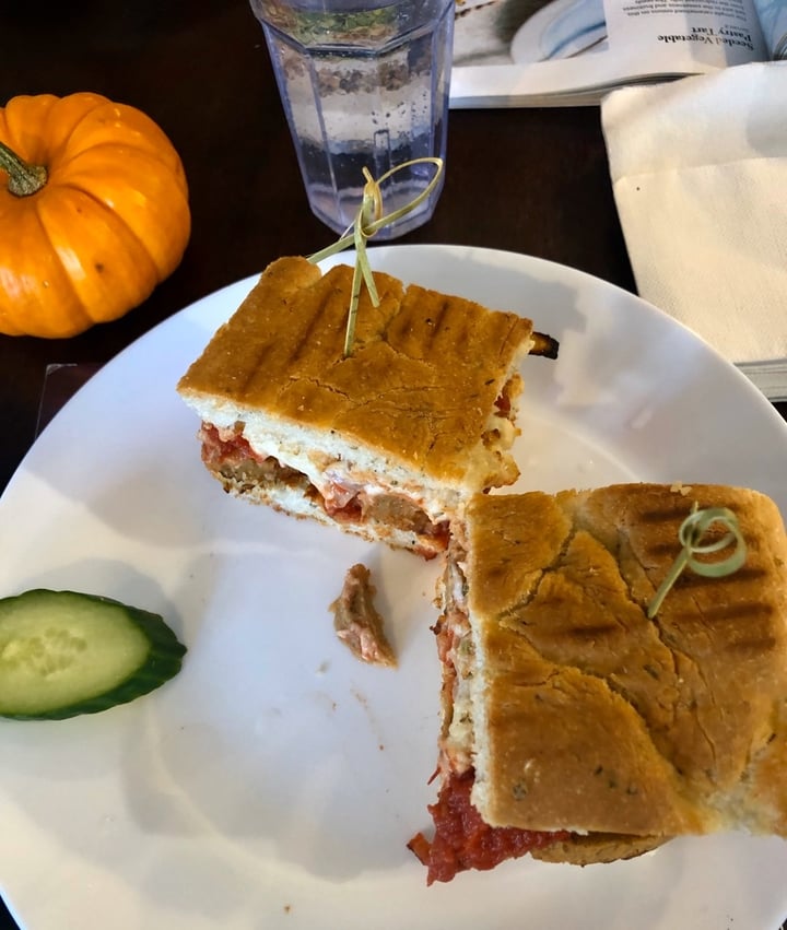 review photo of Fern Cafe and Bakery Italian Sausage and Pepper Panini shared by @longoe on 28 Oct 2019 - review