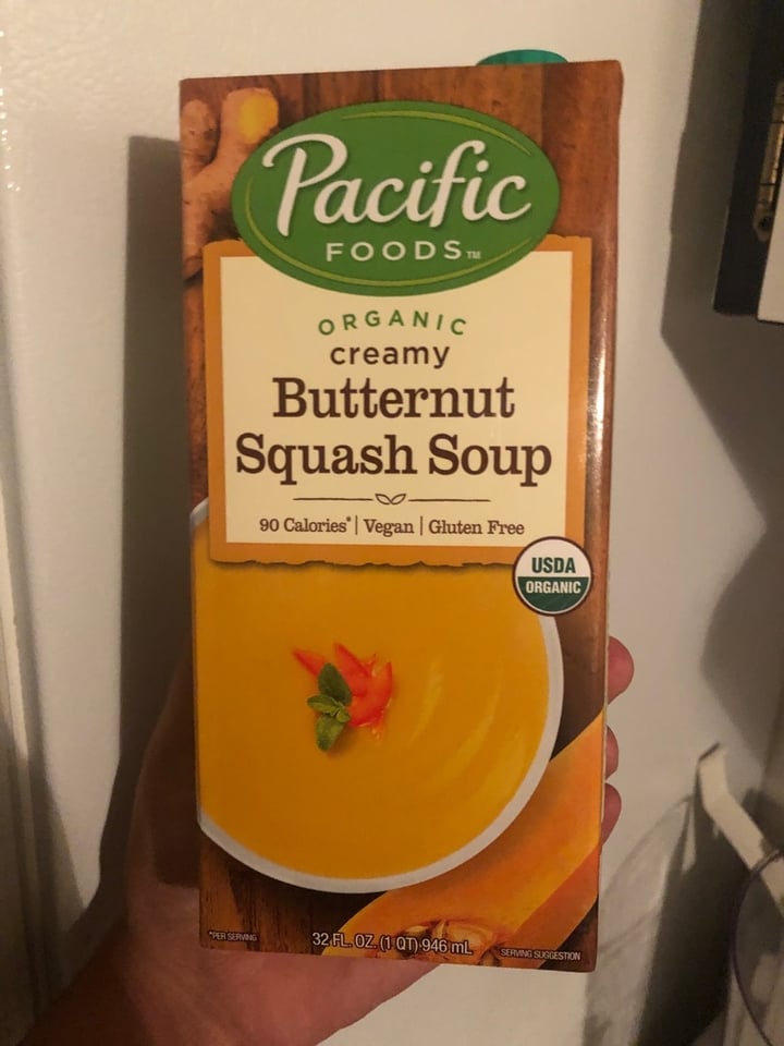 photo of Pacific Foods Butternut Squash Soup shared by @piekna52 on  31 Oct 2019 - review