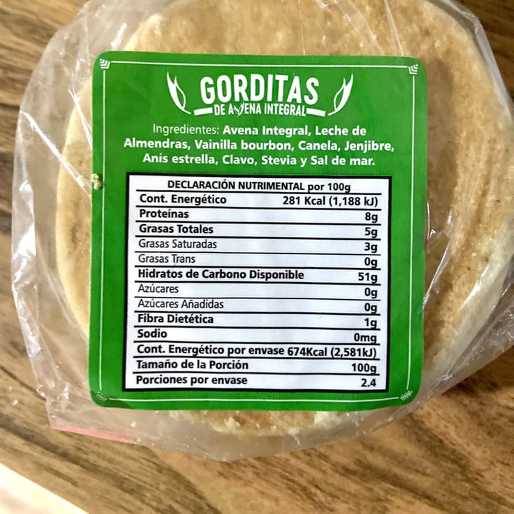 photo of GORDITAS DE AVENA INTEGRAL GORDITAS DE AVENA INTEGRAL shared by @rich-hf on  05 Jul 2021 - review